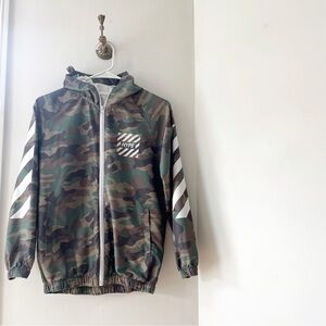 Kidbox Camouflage Windbreaker Jacket | Size 12/14